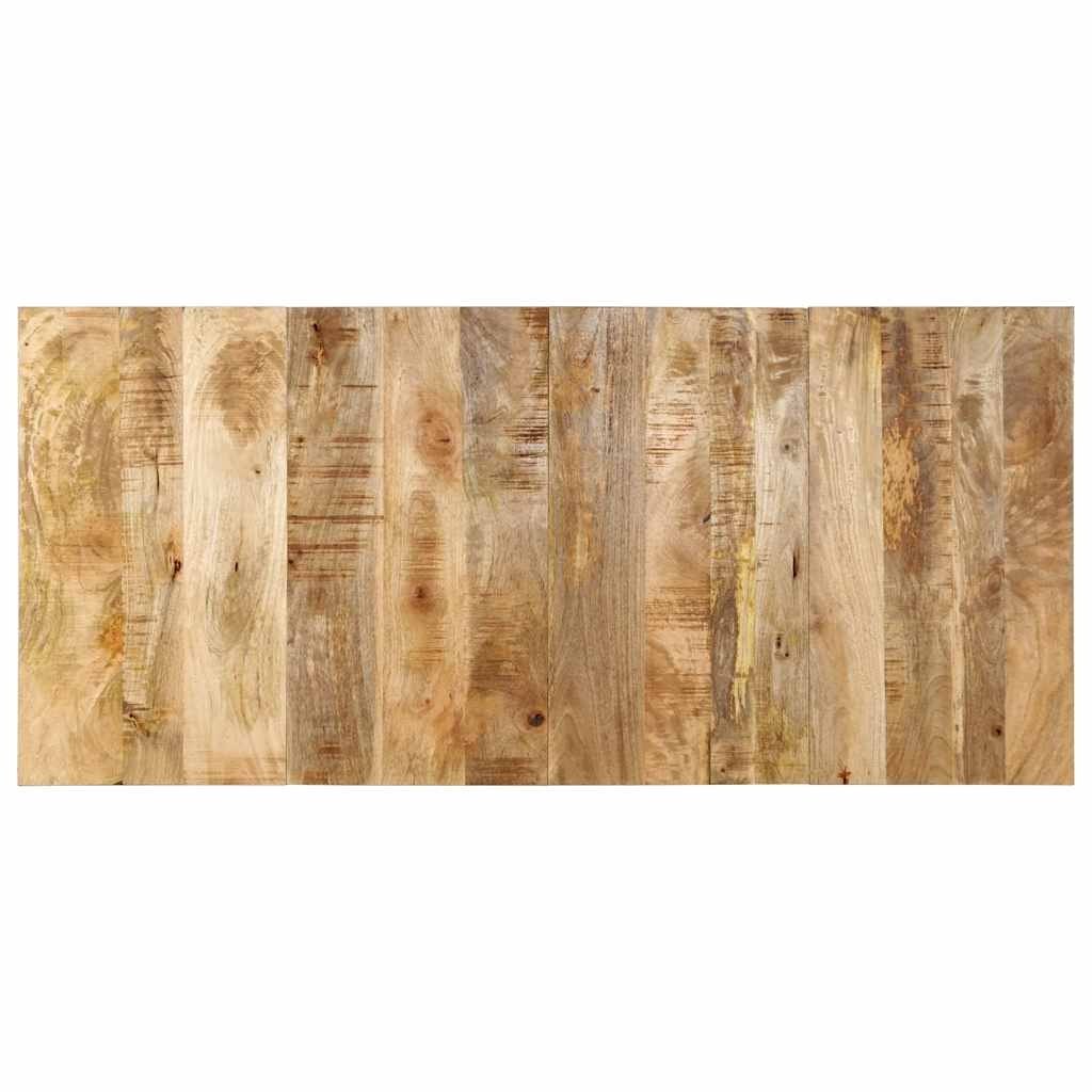 Zagłówek 180 cm lite drewno surowe mango