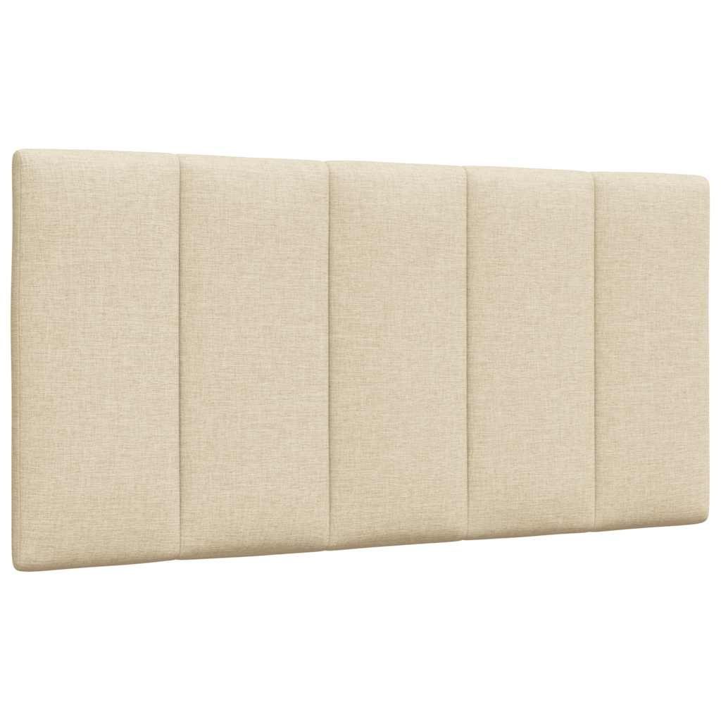 Poduszka na wezgłowie, Hanko, kremowa, 100 cm, tkanina