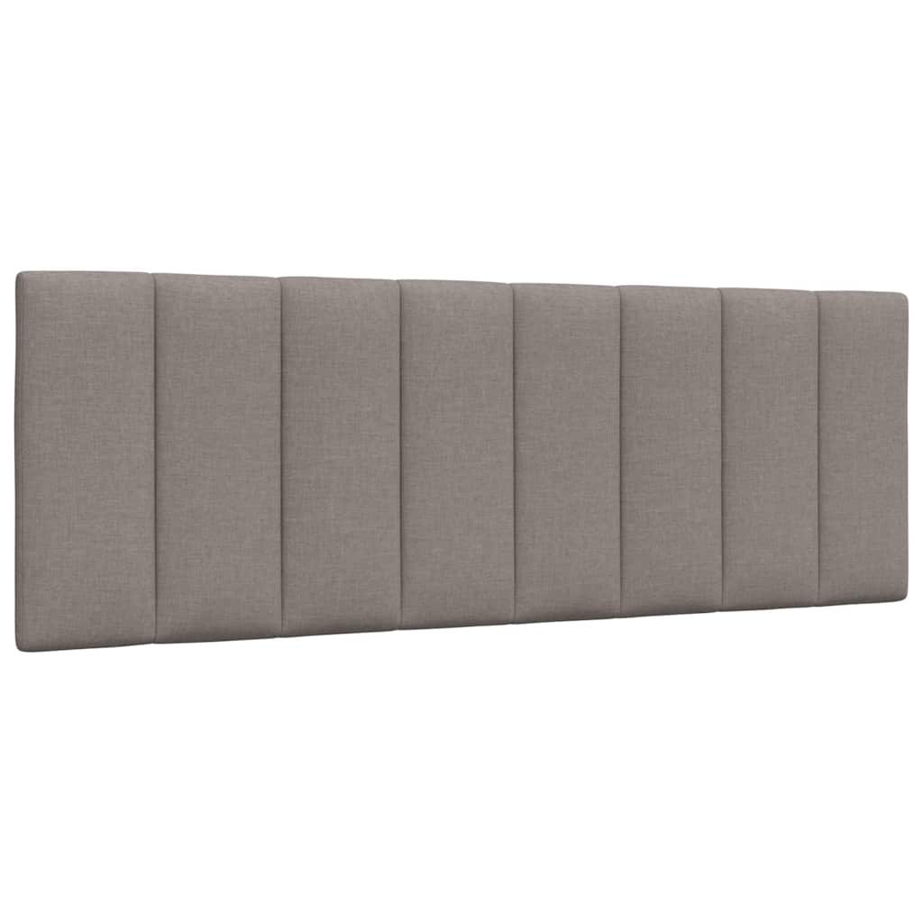 Poduszka na wezgłowie, Hanko, kolor taupe, 140 cm, tkanina