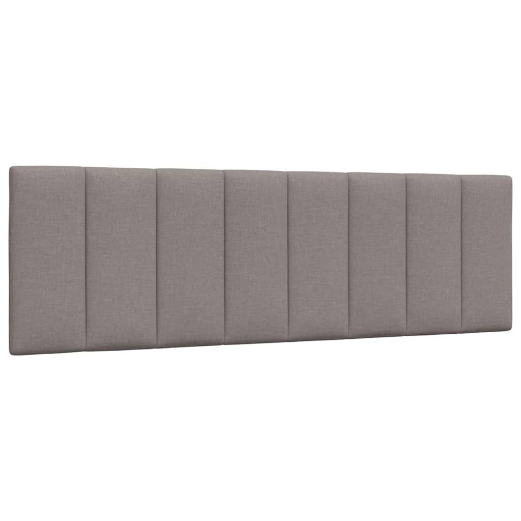 Poduszka na wezgłowie, Hanko, kolor taupe, 160 cm, tkanina