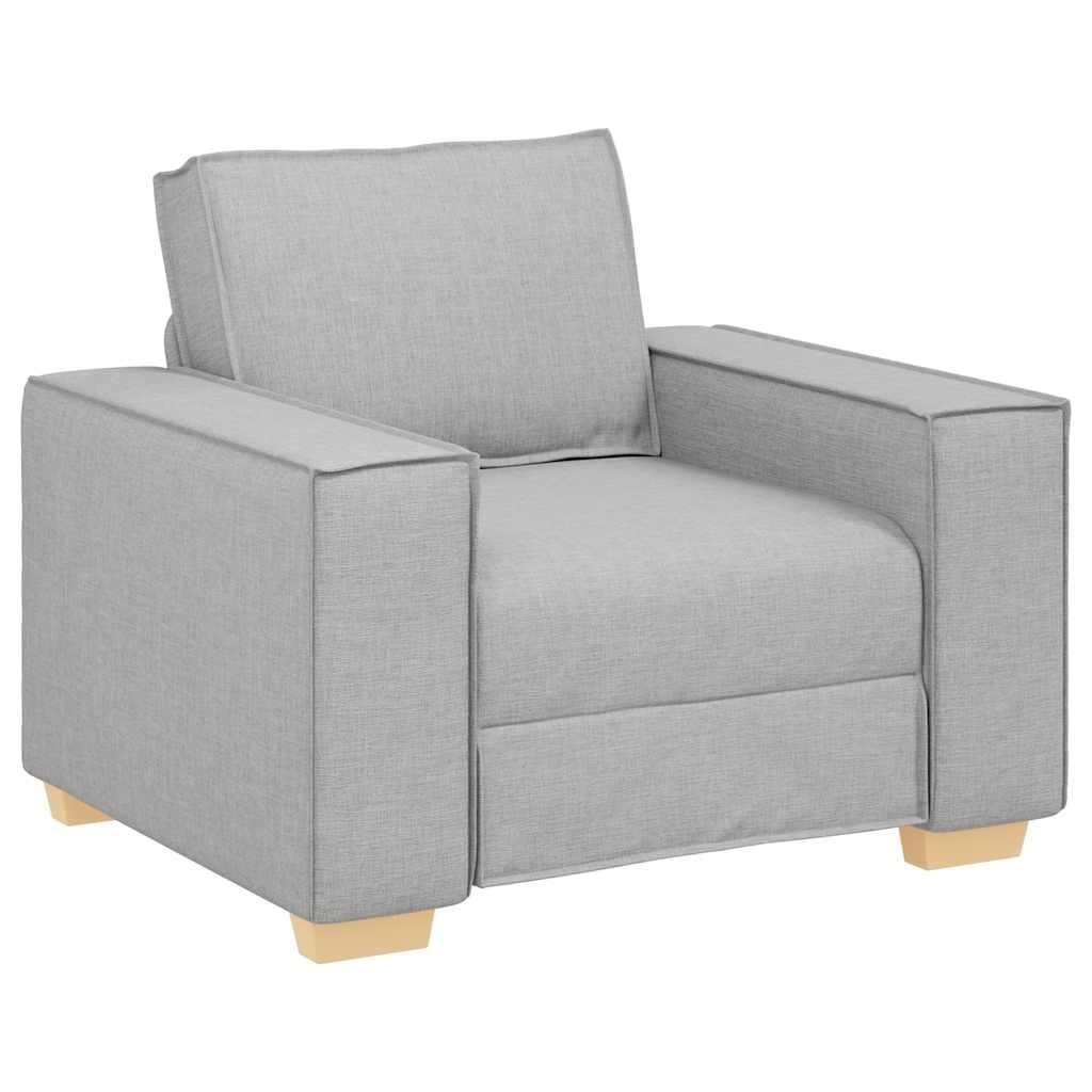 Sofa Fotel Cloud Grey 100x78x84 cm Tkanina