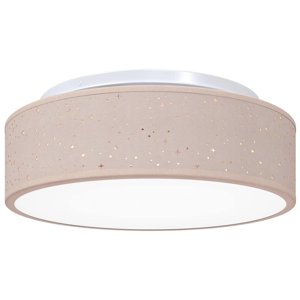 Lampa Sufitowa Ciemnoszary 38 x 38 x 13,5 cm tkanina