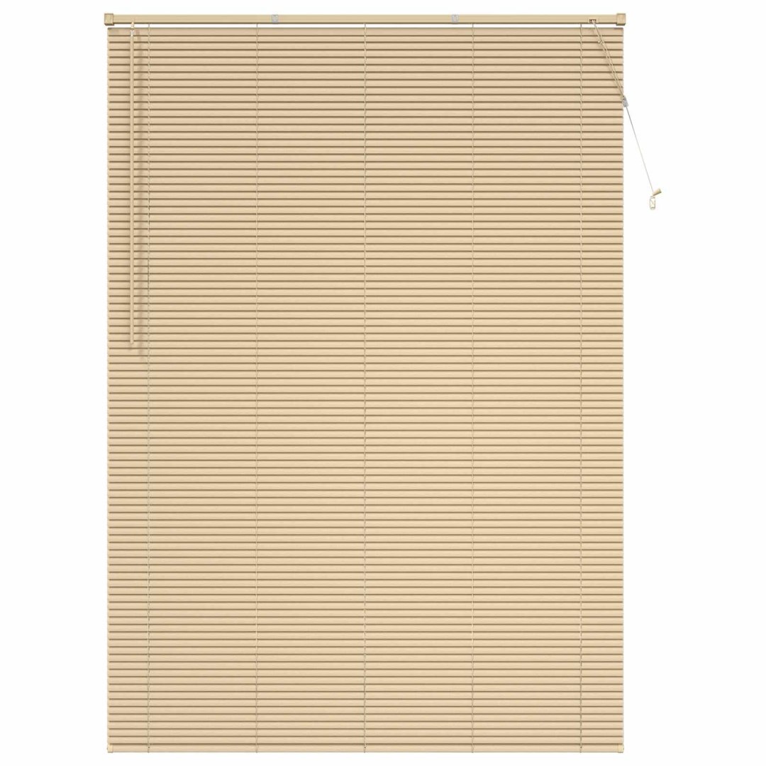 Żaluzja wenecka Jasnobrązowy ze wzorem 213 x 160 cm 25 mm PVC