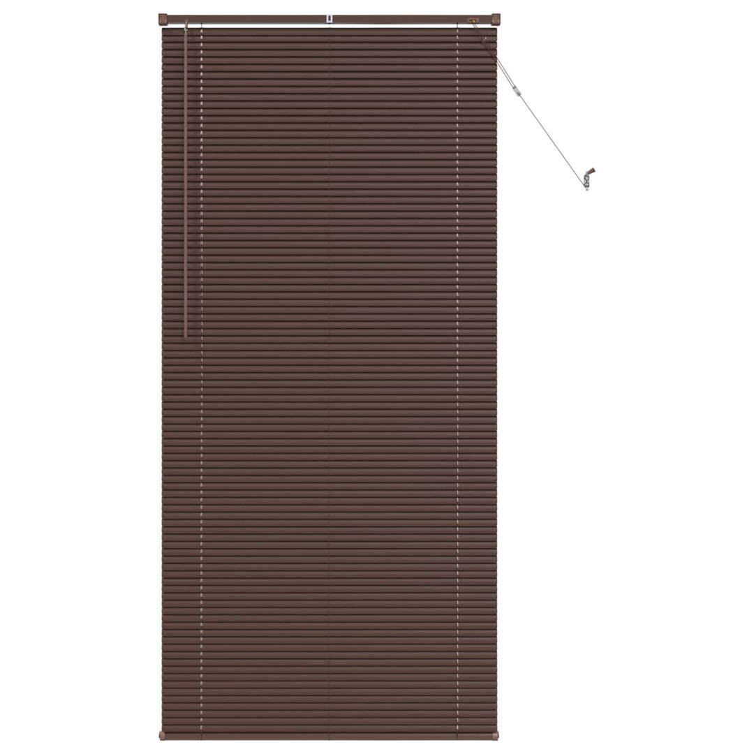 Żaluzja wenecka Ciemnobrązowy ze wzorem 213 x 80 cm 25 mm PVC