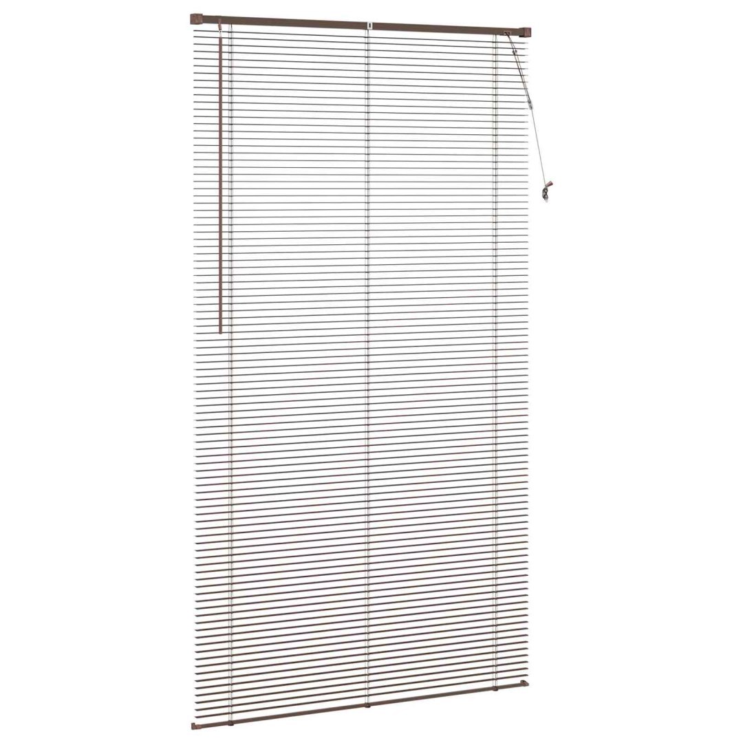 Żaluzja wenecka Ciemnobrązowy ze wzorem 213 x 110 cm 25 mm PVC
