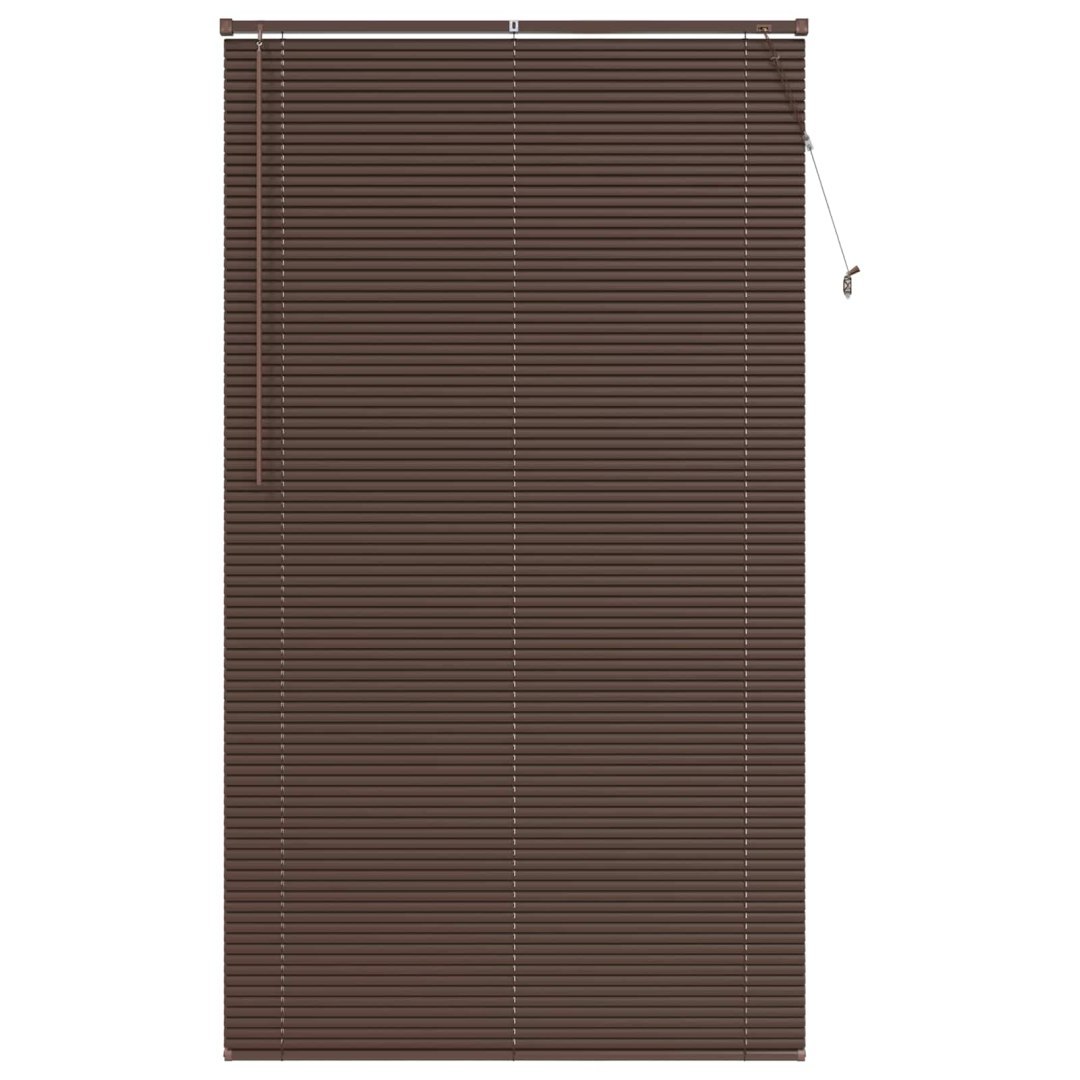 Żaluzja wenecka Ciemnobrązowy ze wzorem 213 x 120 cm 25 mm PVC