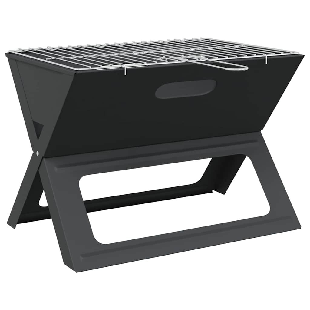 Grill na świeżym powietrzu 46 x 31 x 31 cm Stal Czarny