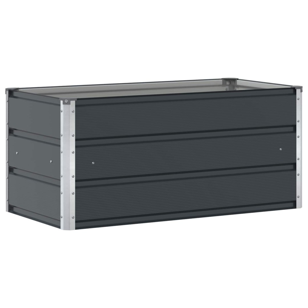 Donica Antracyt 100 x 50 x 45 cm Stal Galwanizowana