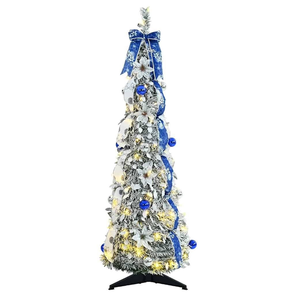 Sztuczna choinka Biały 120 cm PVC