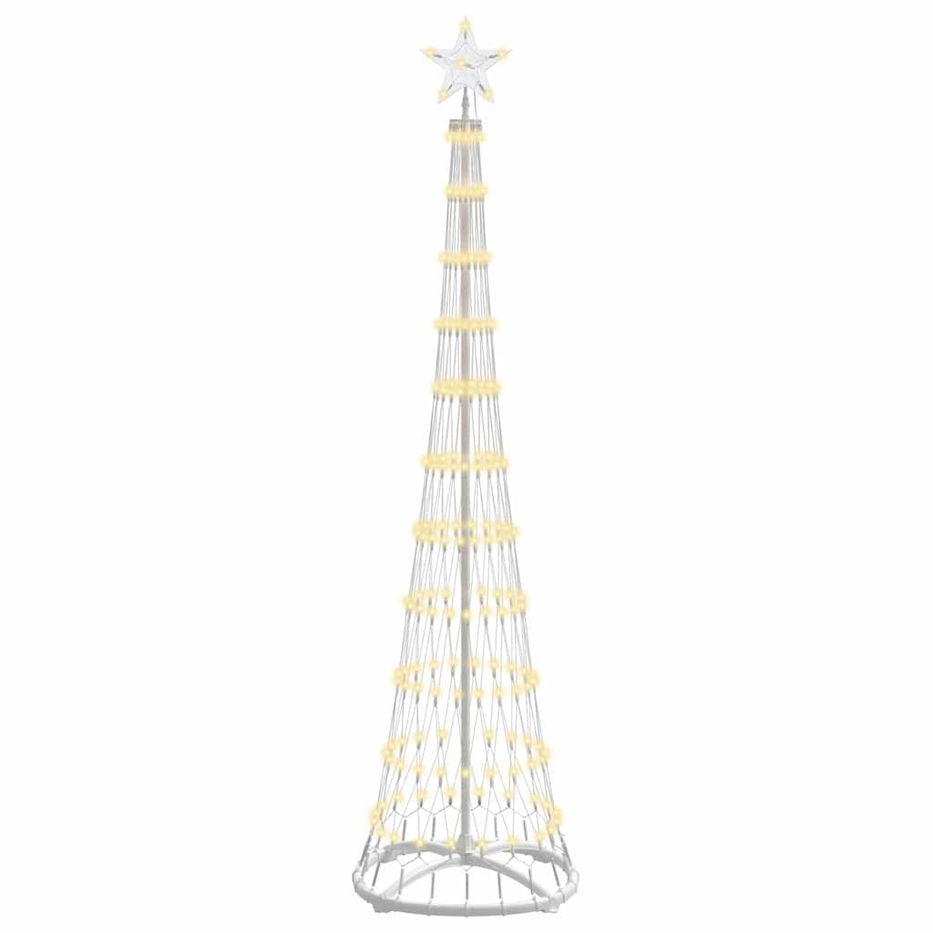 Choinka świąteczna LED Ciepła biel 51 x 51 x 190 cm Metal