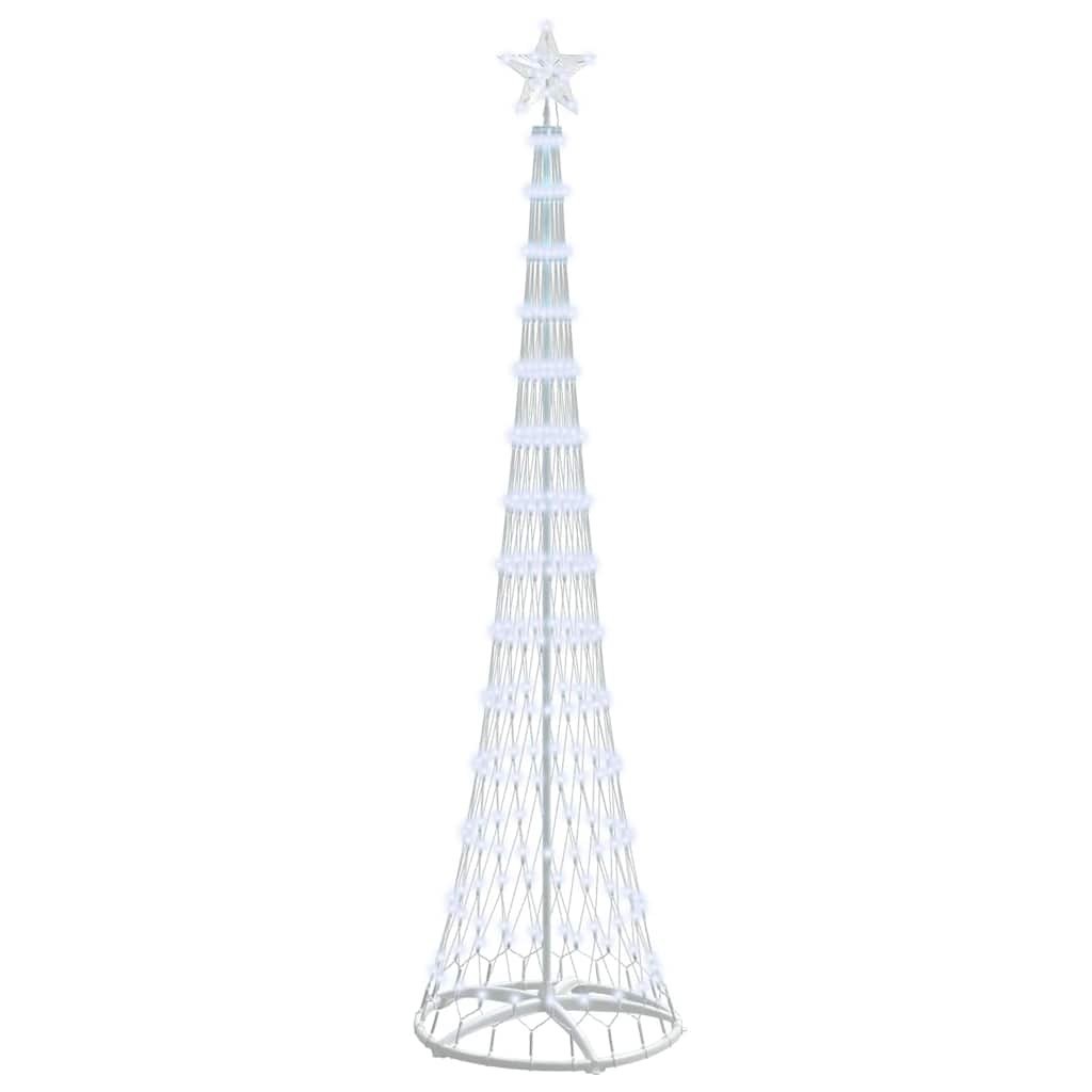 Choinka świąteczna LED Chłodna biel 250 cm Metal