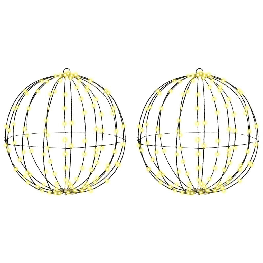 Piłka 2 szt. Ciepła biel 50 x 50 x 52 cm Metal 320 LED
