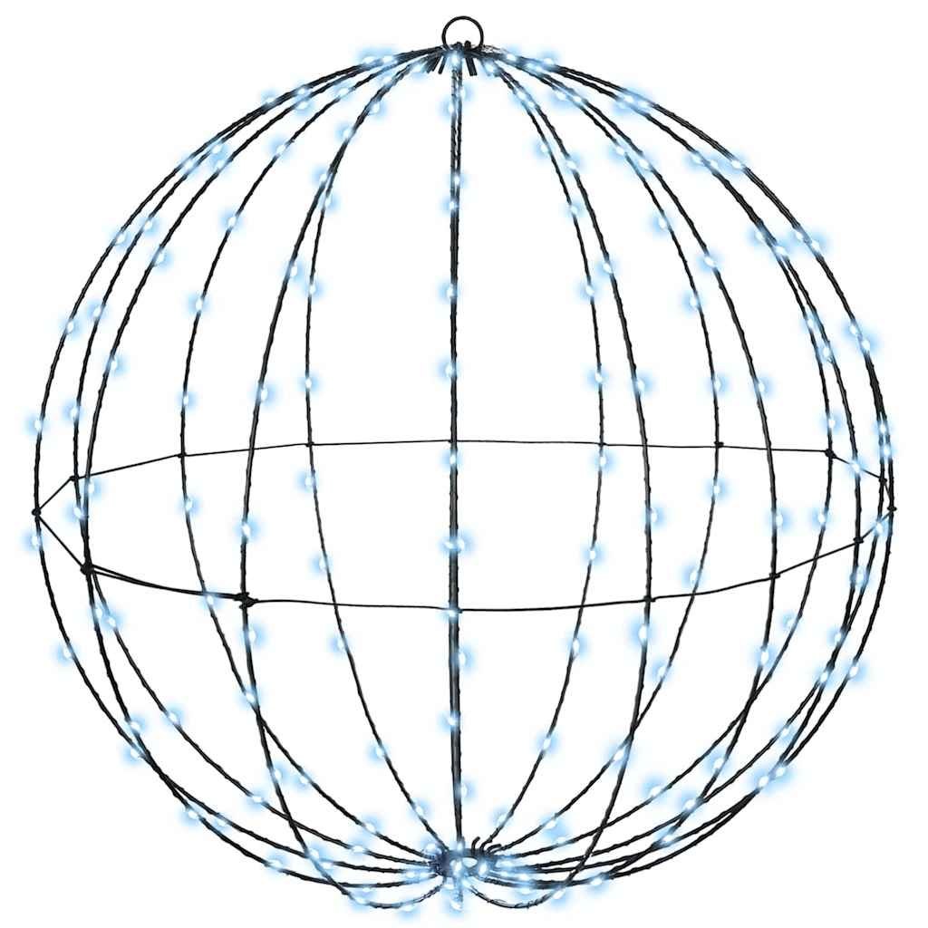 Piłka Zimna biel 60 x 60 x 62 cm Metal 192 LED
