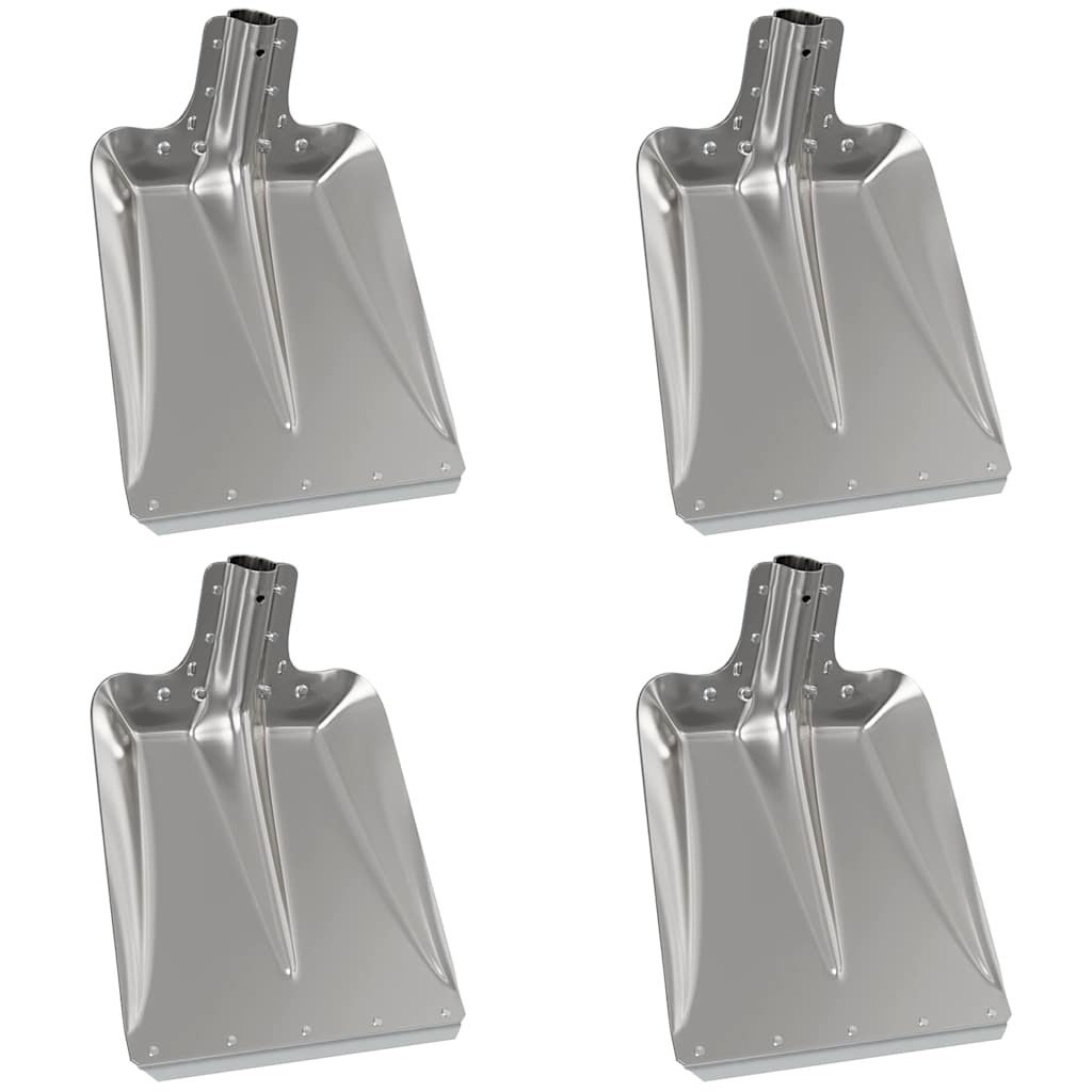 Głowica łopaty 4 szt. Srebrny 43 x 32,5 cm Aluminium