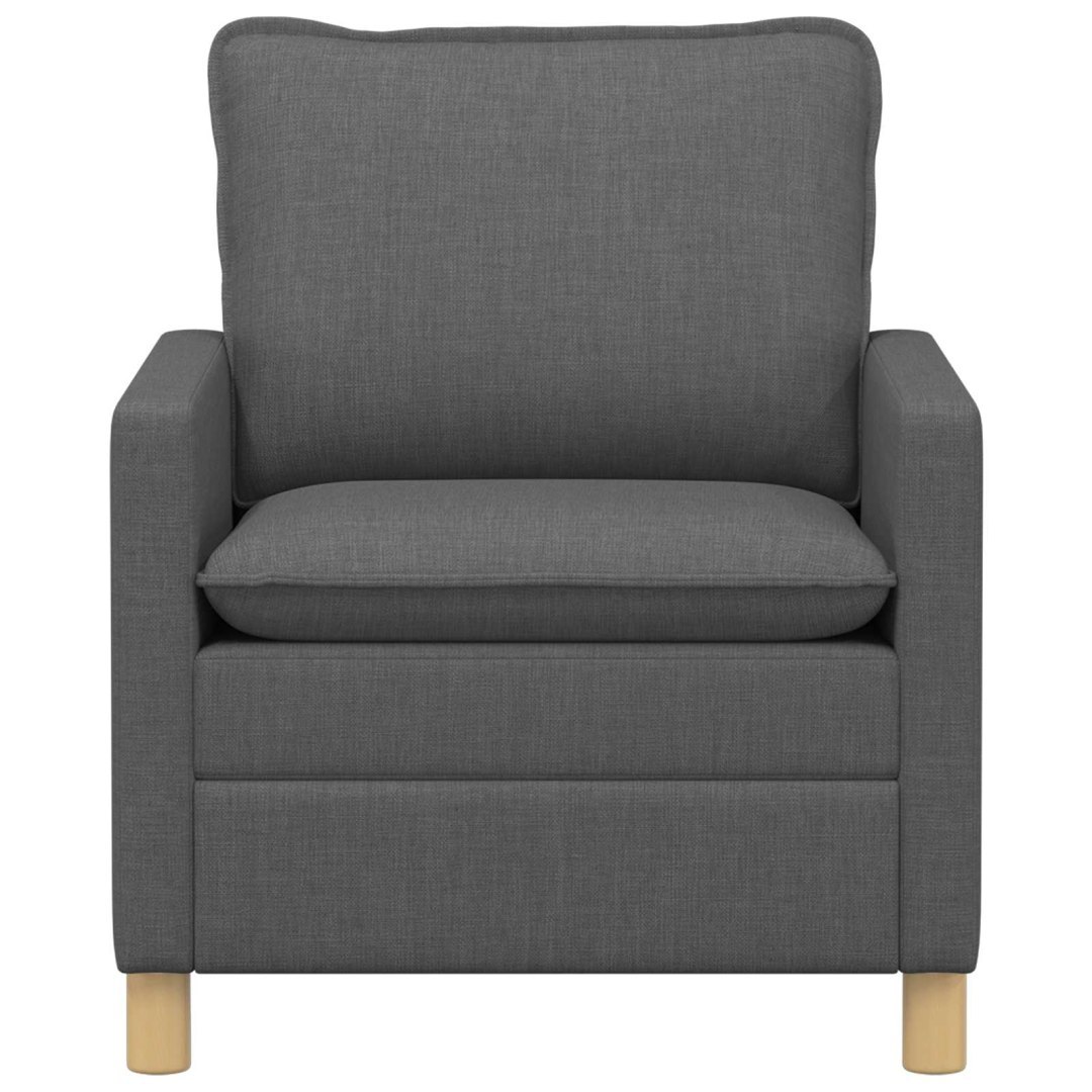 Sofa ciemnoszary 76 x 81 x 87,5 cm tkanina