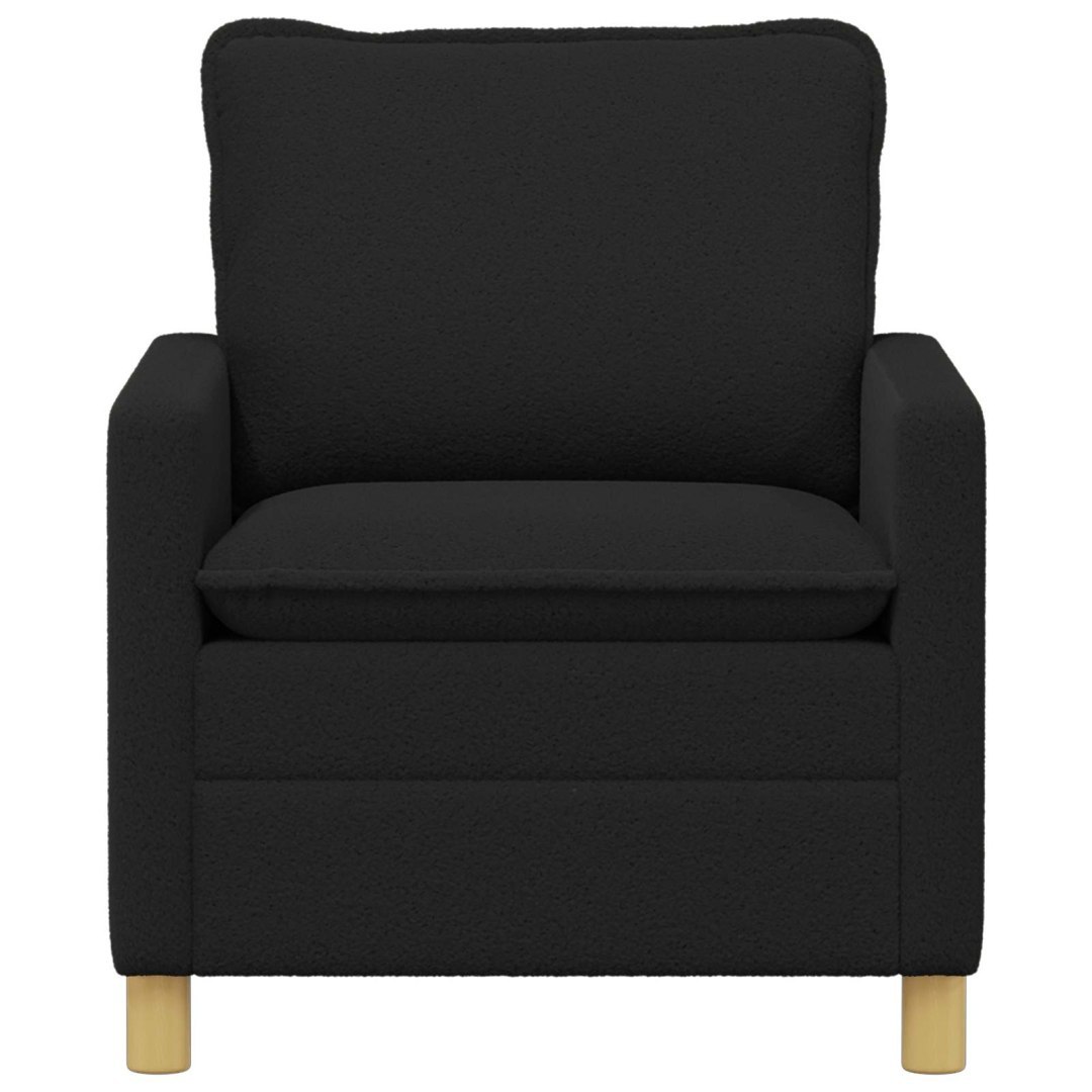 Sofa Czarny 76 x 81 x 87,5 cm tkanina