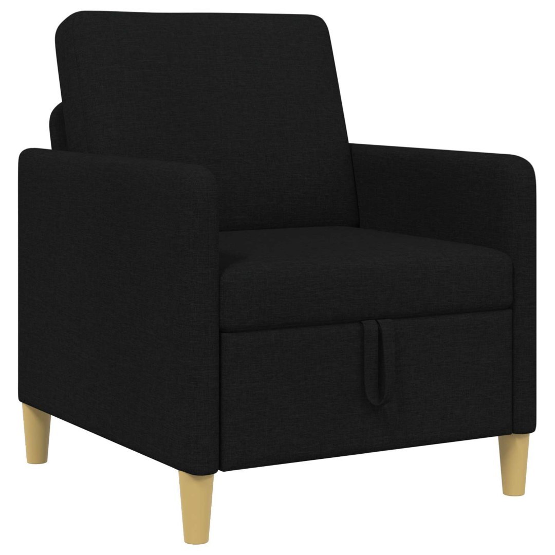 Sofa z miejscem do przechowywania Czarny 72 x 78 x 87 cm