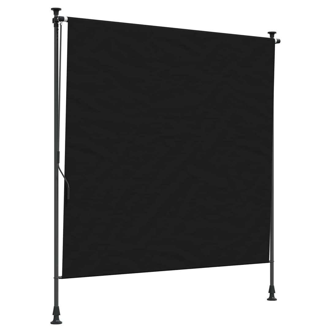 Zewnętrzna Roleta Rolkowa Czarny 100 x 270 cm