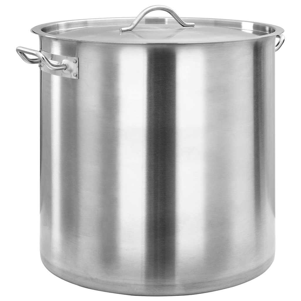 Garnek, 50 L, 40 x 40 cm, stal nierdzewna