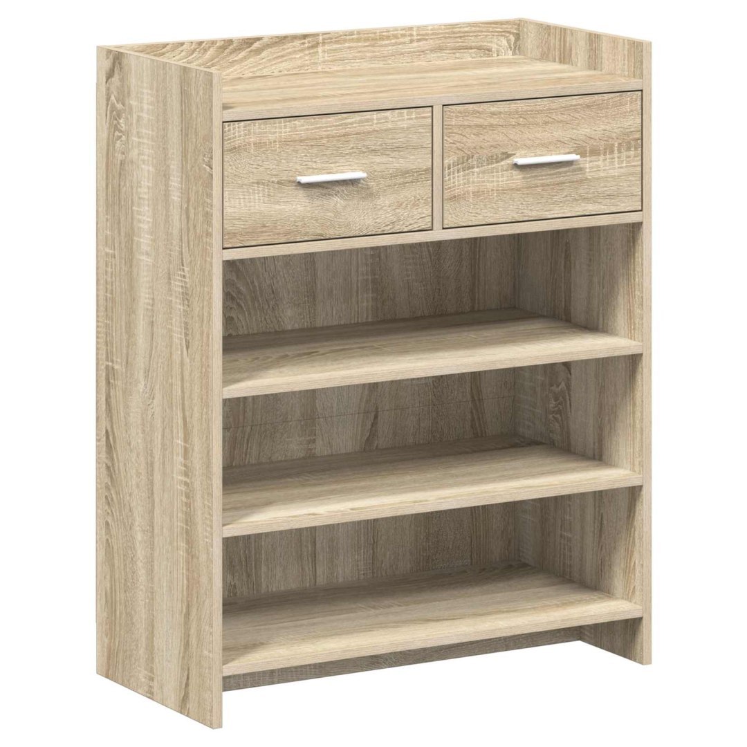 Szafka na buty 73,5 x 36 x 92 cm Drewno inżynieryjne dąb Sonoma