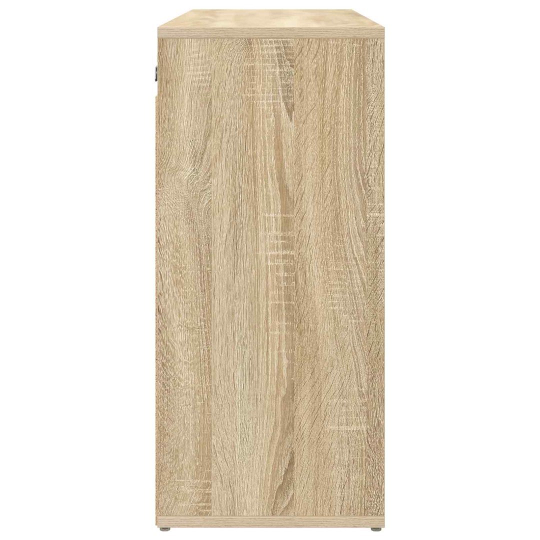 Szafka na buty 77,5 x 30 x 67 cm Drewno inżynieryjne dąb Sonoma