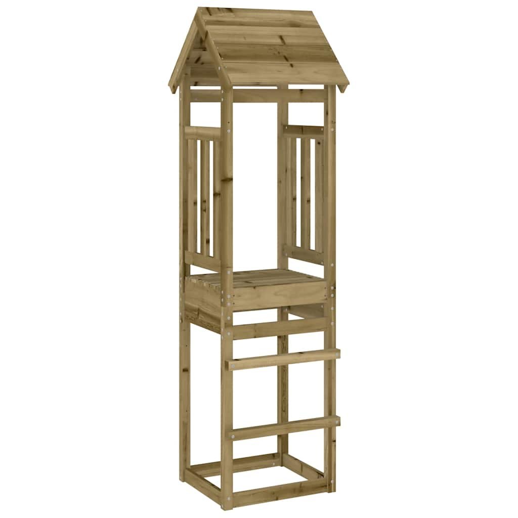 Domek do placu zabaw, 52,5x46,5x206,5 cm, impregnowana sosna