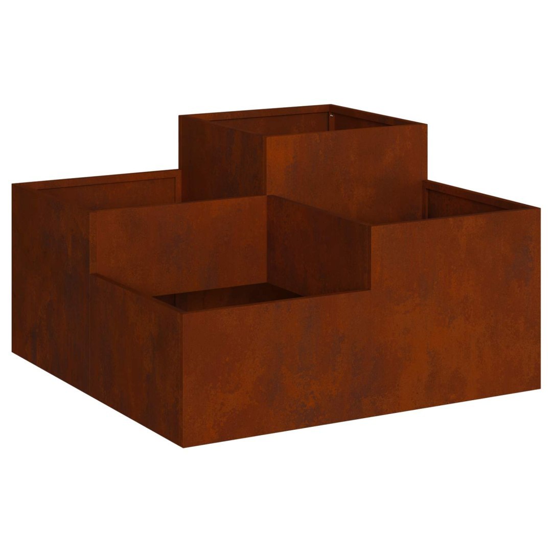 Doniczka ogrodowa Rdzawy 100 x 100 x 48 cm