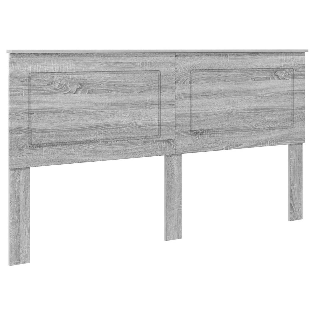 Zagłówek Szary Sonoma 100 cm Drewno inżynieryjne