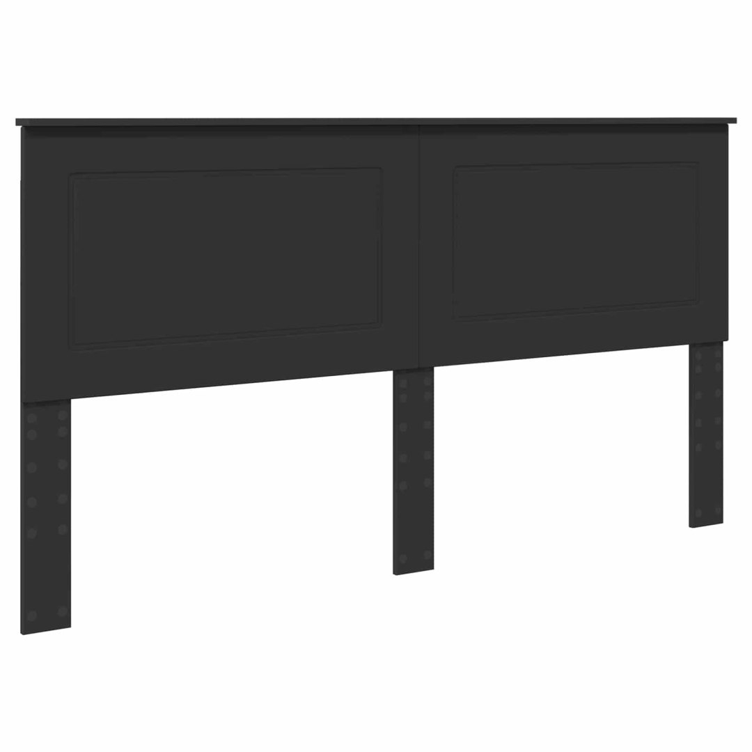 Zagłówek Czarny Dąb 100 cm Drewno inżynieryjne