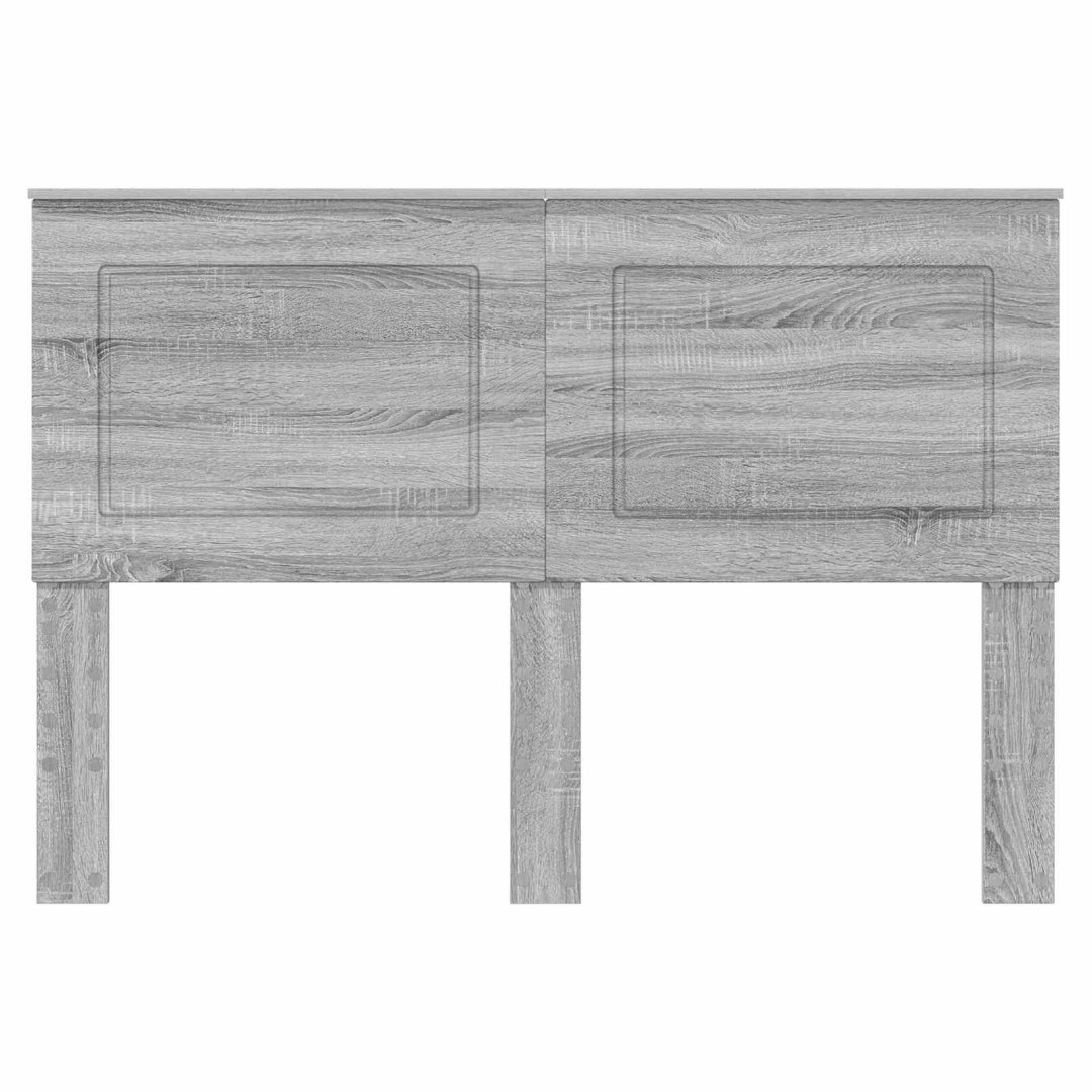 Zagłówek Szary Sonoma 100 cm Drewno inżynieryjne