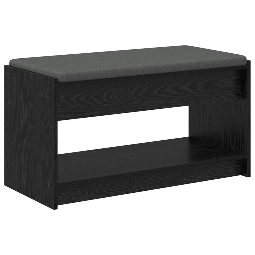 Ławka w przedpokoju Czarny Dąb 83 x 38 x 45 cm