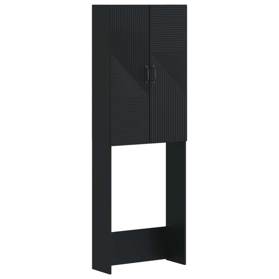 toaletowa Czarny 66 x 25,5 x 190 cm