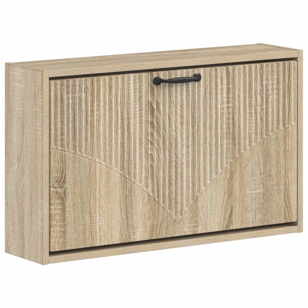 Wisząca szafka na buty HOORN 71 x 17 x 43 cm dąb Sonoma