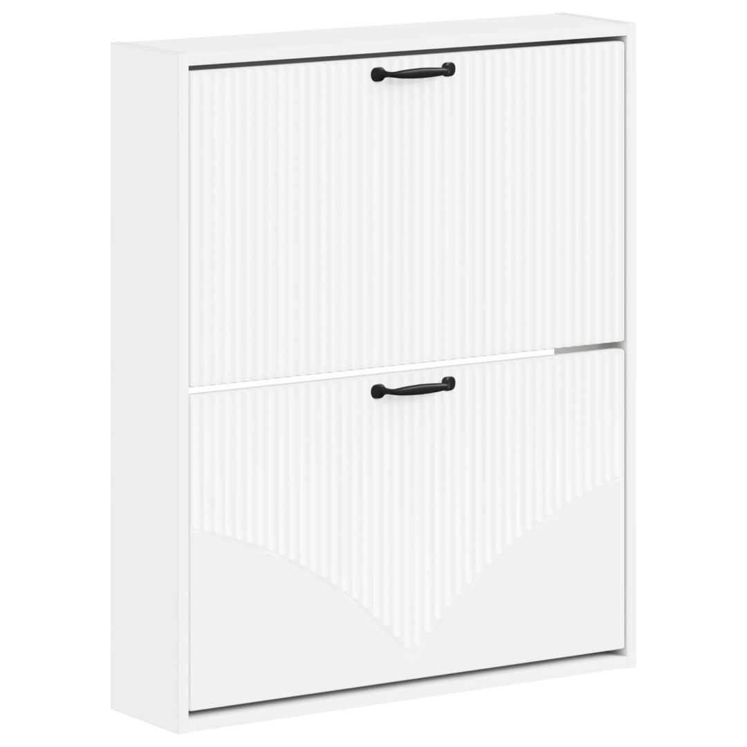 Wisząca szafka na buty HOORN 71 x 17 x 86 cm Biały
