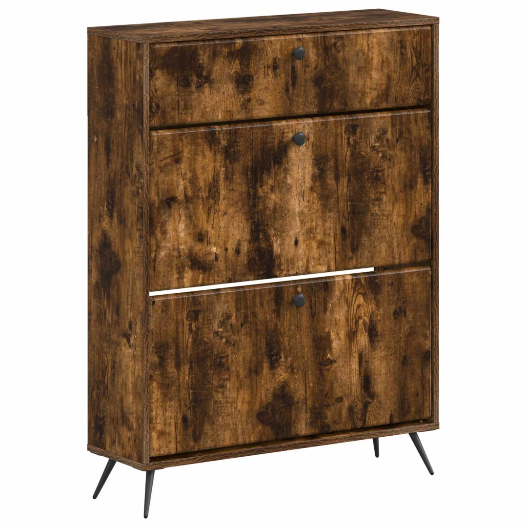 Szafka na buty BREDA 78 x 24 x 103 cm Drewno inżynieryjne