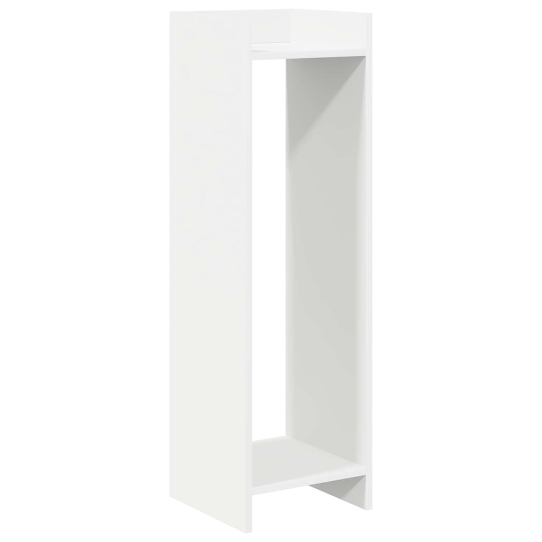 Stojak na rośliny Biały 30 x 30 x 100 cm Drewno inżynieryjne