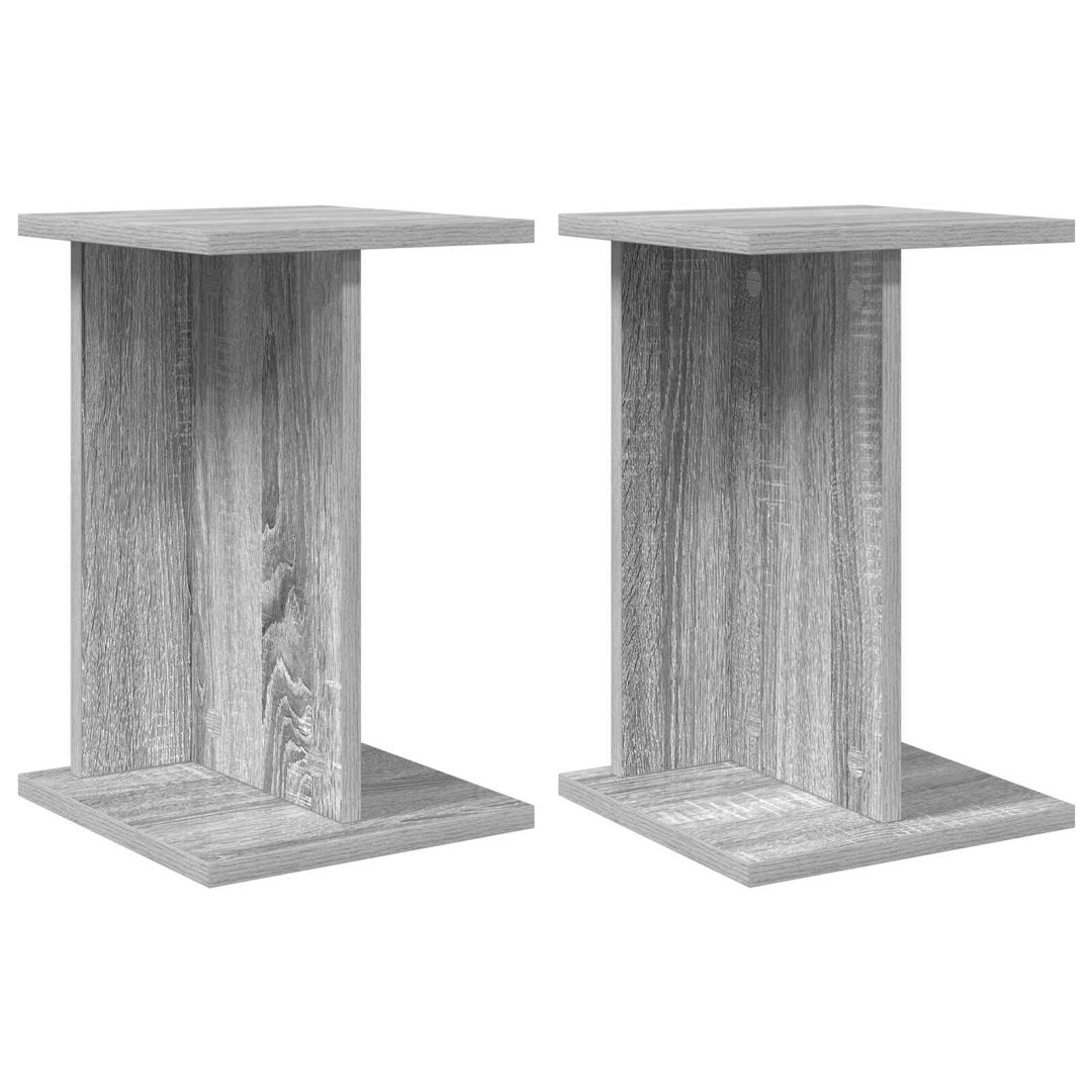 Stojak na rośliny 2 szt. Szary Sonoma 25 x 25,5 x 40,5 cm