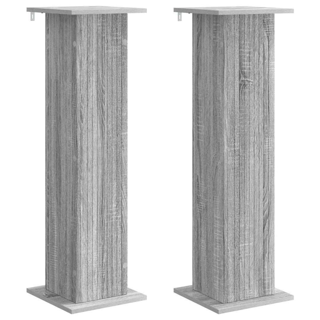 Stojak na rośliny 2 szt. Szary Sonoma 30,5 x 30 x 100,5 cm