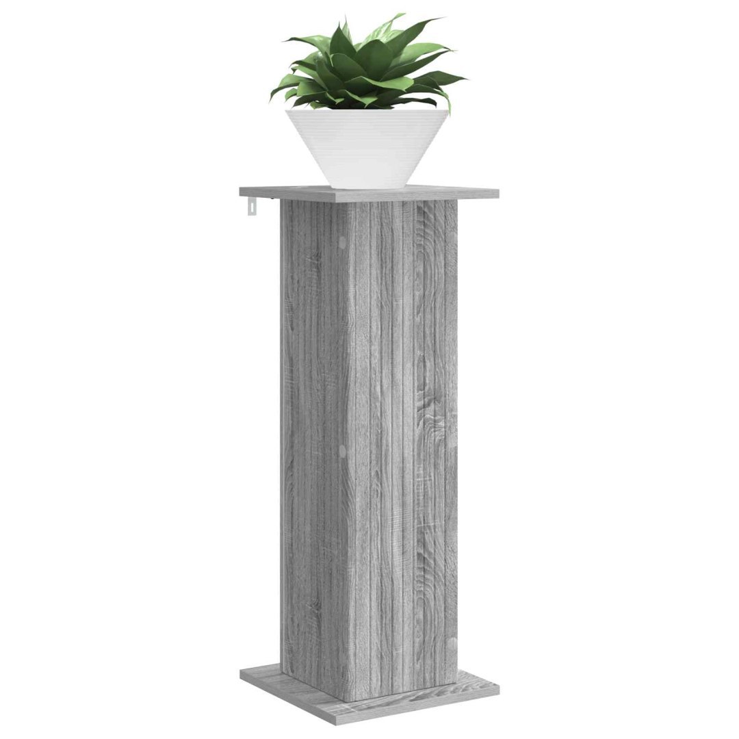 Stojak na rośliny 2 szt. Szary Sonoma 30,5 x 30 x 80,5 cm