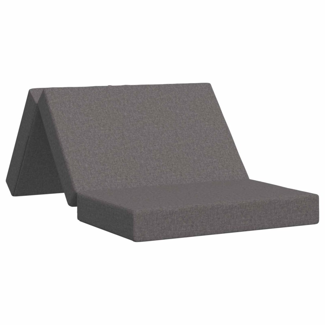 Składana Sofa Łóżko 80 x 67 x 45 cm jasnoszary