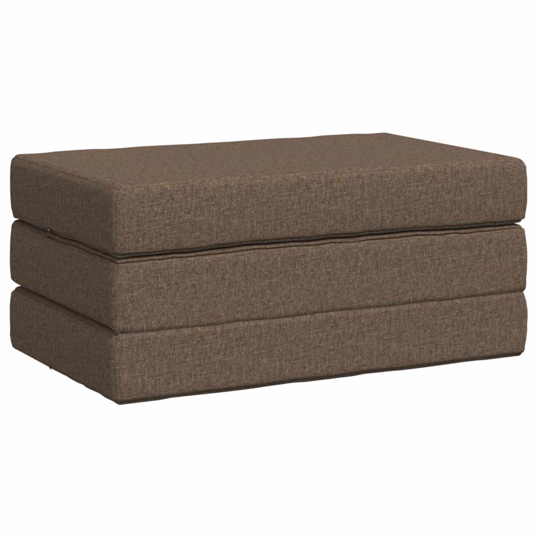 Składana Sofa Łóżko 80 x 67 x 45 cm Szarobeżowy