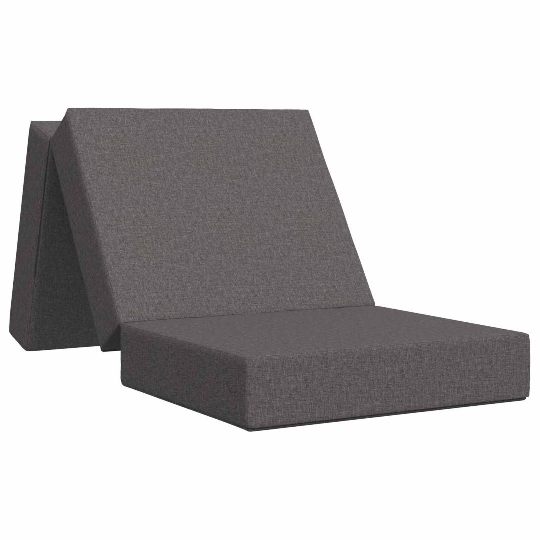 Składana Sofa Łóżko 90 x 67 x 45 cm jasnoszary