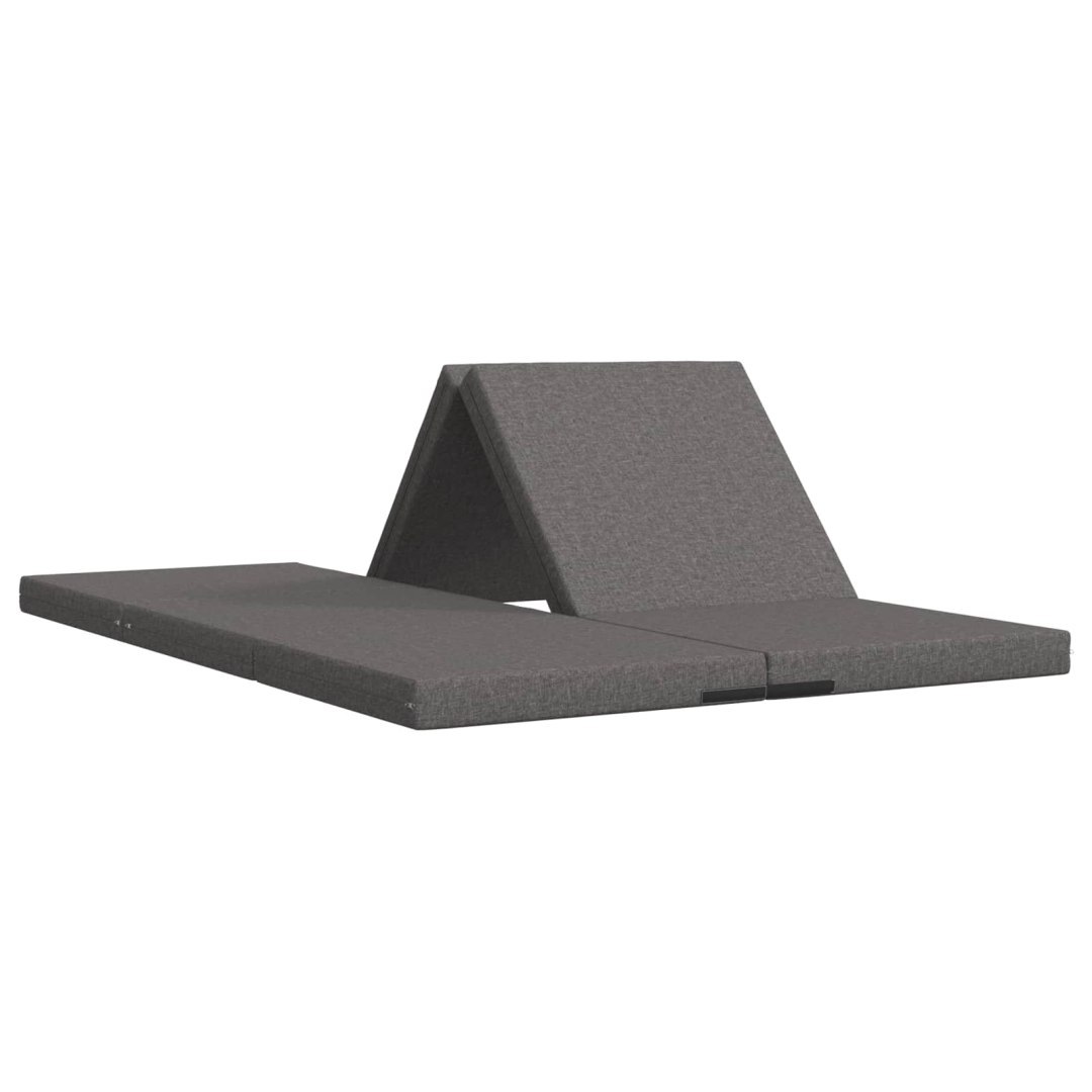 Składana Sofa Łóżko 70 x 67 x 48 cm jasnoszary