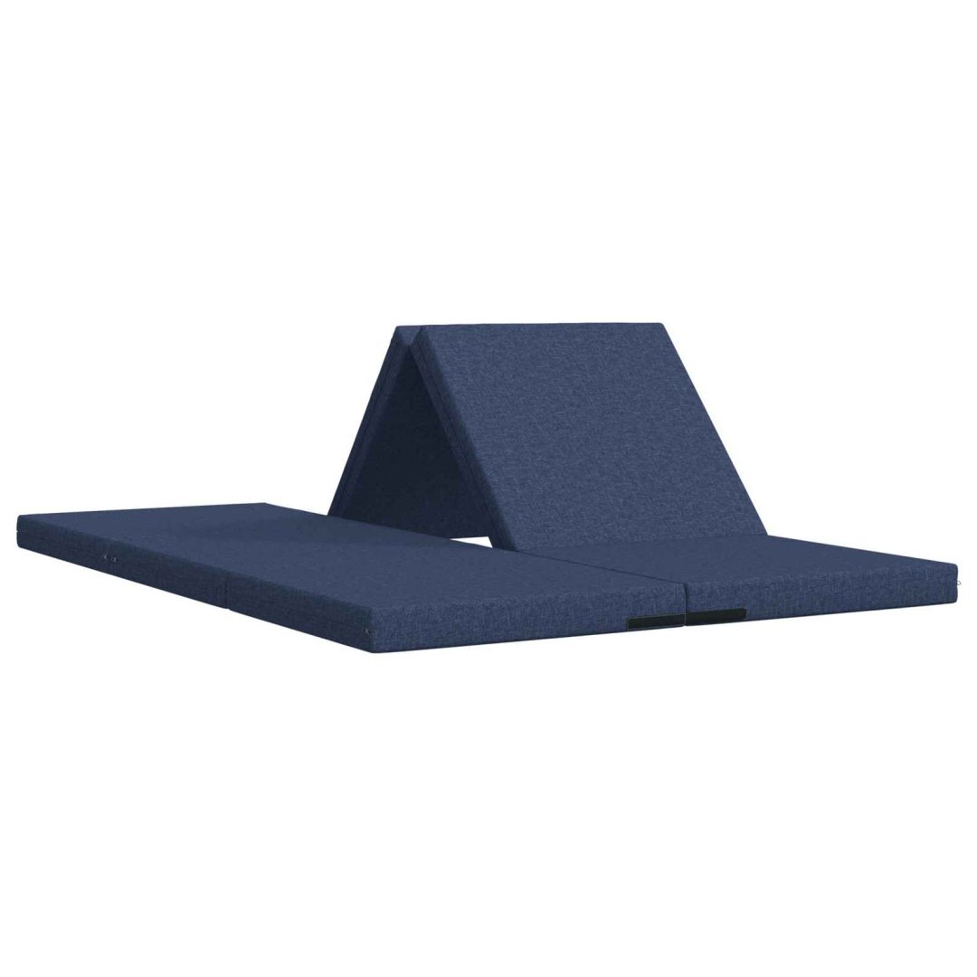 Składana Sofa Łóżko 70 x 67 x 48 cm niebieski