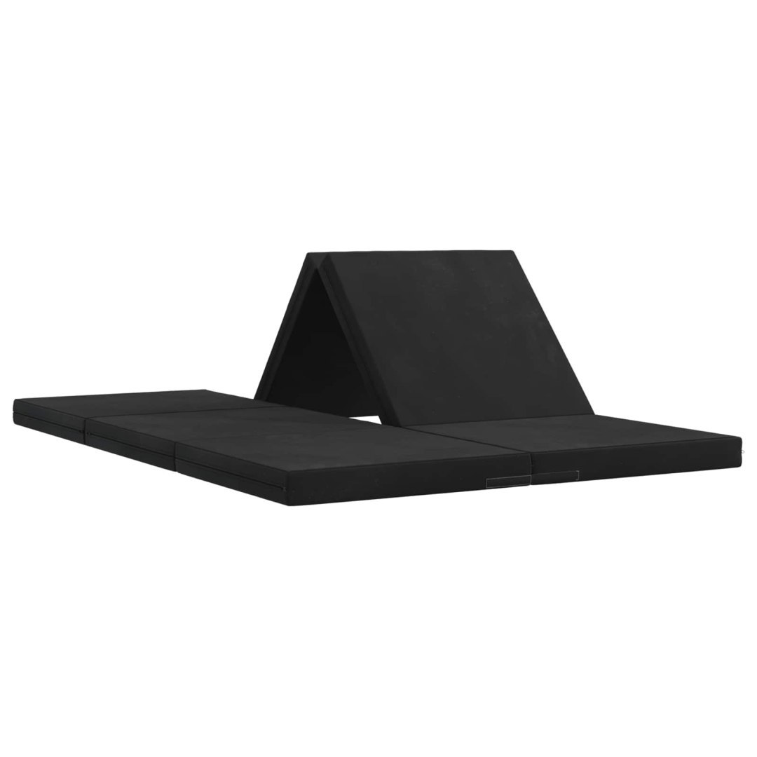 Składana Sofa Łóżko 70 x 67 x 48 cm Czarny