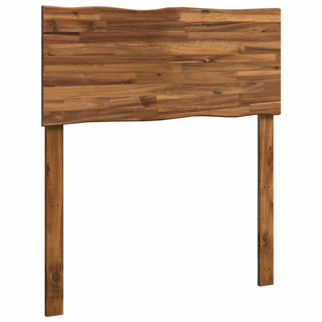 Zagłówek z naturalnym brzegiem ROSTOCK naturalny 80 cm