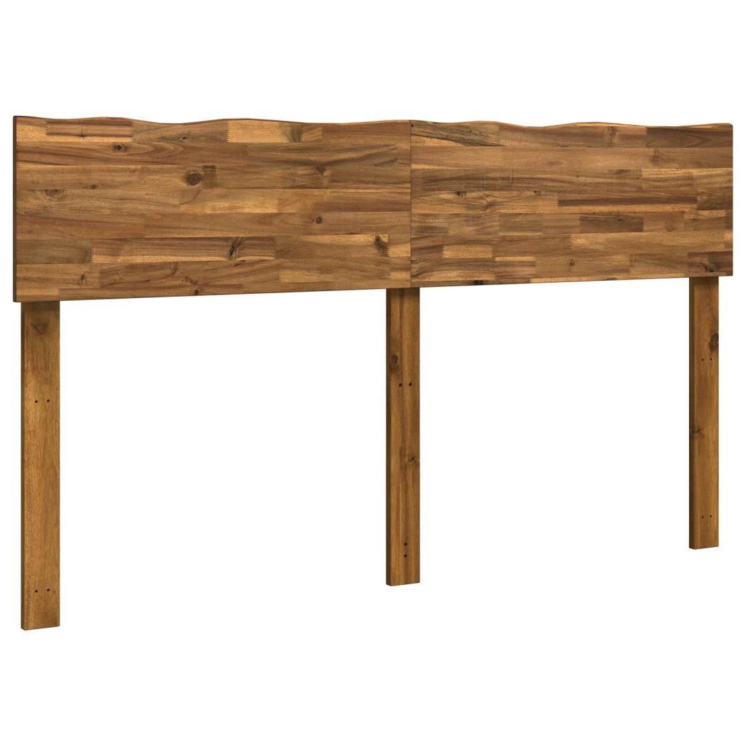 Zagłówek z naturalnym brzegiem ROSTOCK naturalny 120 cm
