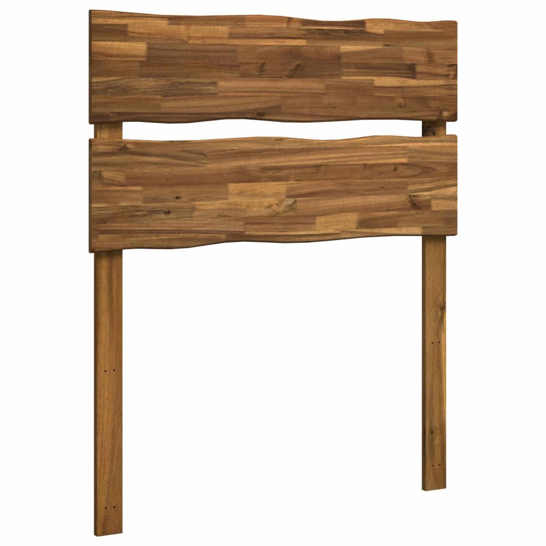 Zagłówek z naturalnym brzegiem ROSTOCK naturalny 75 cm
