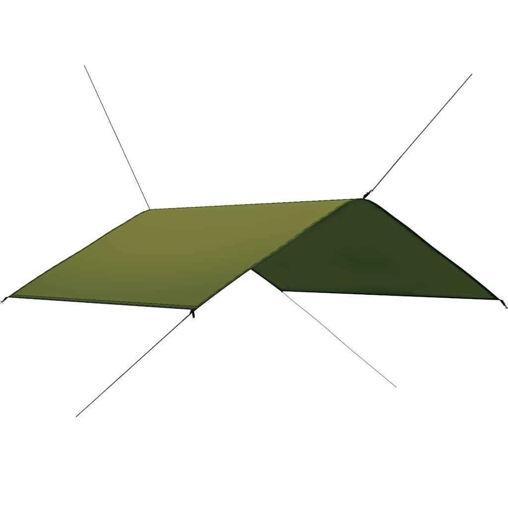 Płachta biwakowa, 4x4 m, zielona
