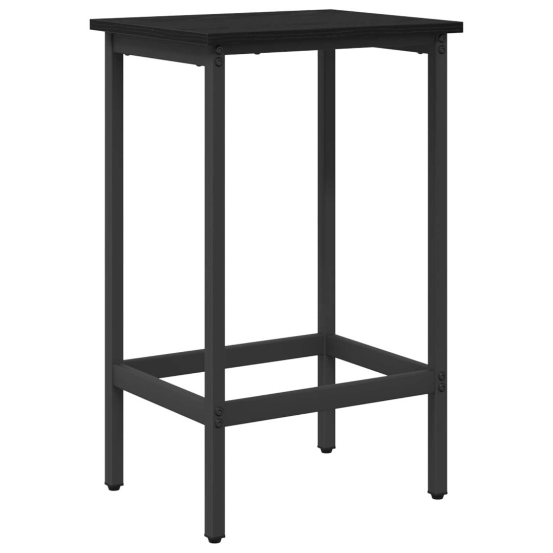 Stołek barowy Czarny dąb 40 x 32 x 74 cm Drewno inżynieryjne